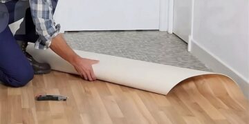 Which is better to lay linoleum