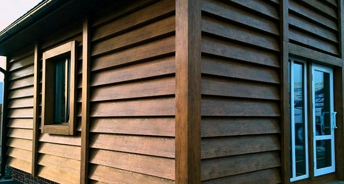 “American”: rules for cladding the facade with an overlap board