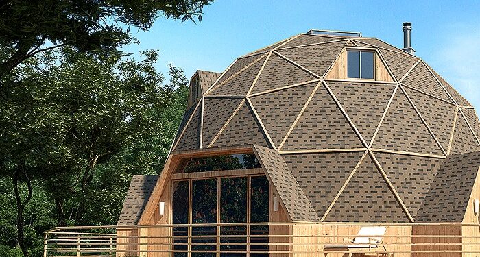 Geodesic domed houses: advantages and construction