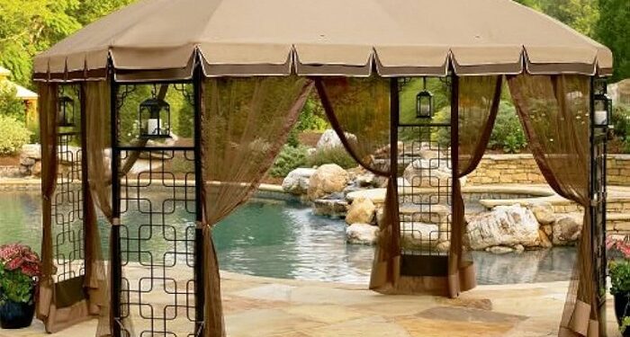 Review of closed gazebos for relaxation in the Art Nouveau style: types and features