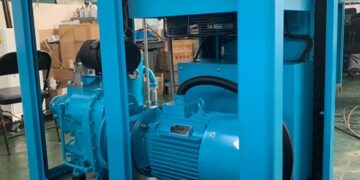 The design and operating principle of an air compressor for supplying compressed air